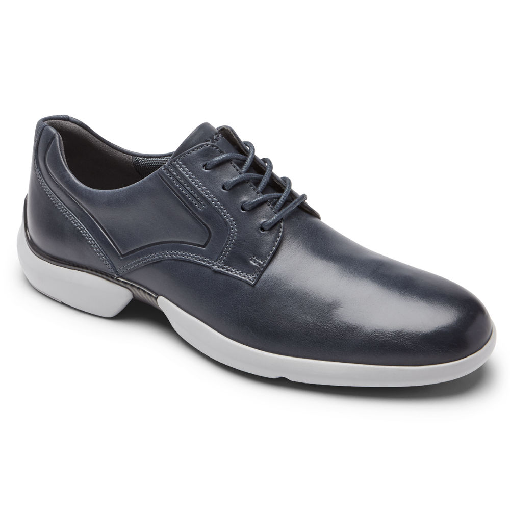 Rockport Mens Total Motion Advance Plain Toe - Oxfords Navy - ZYW834605